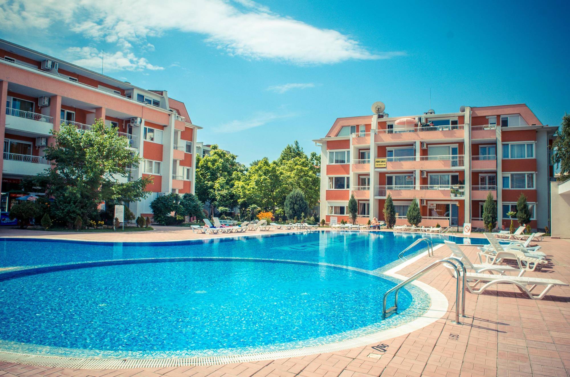 Sunny Fort Apartments Sunny Beach Exterior photo